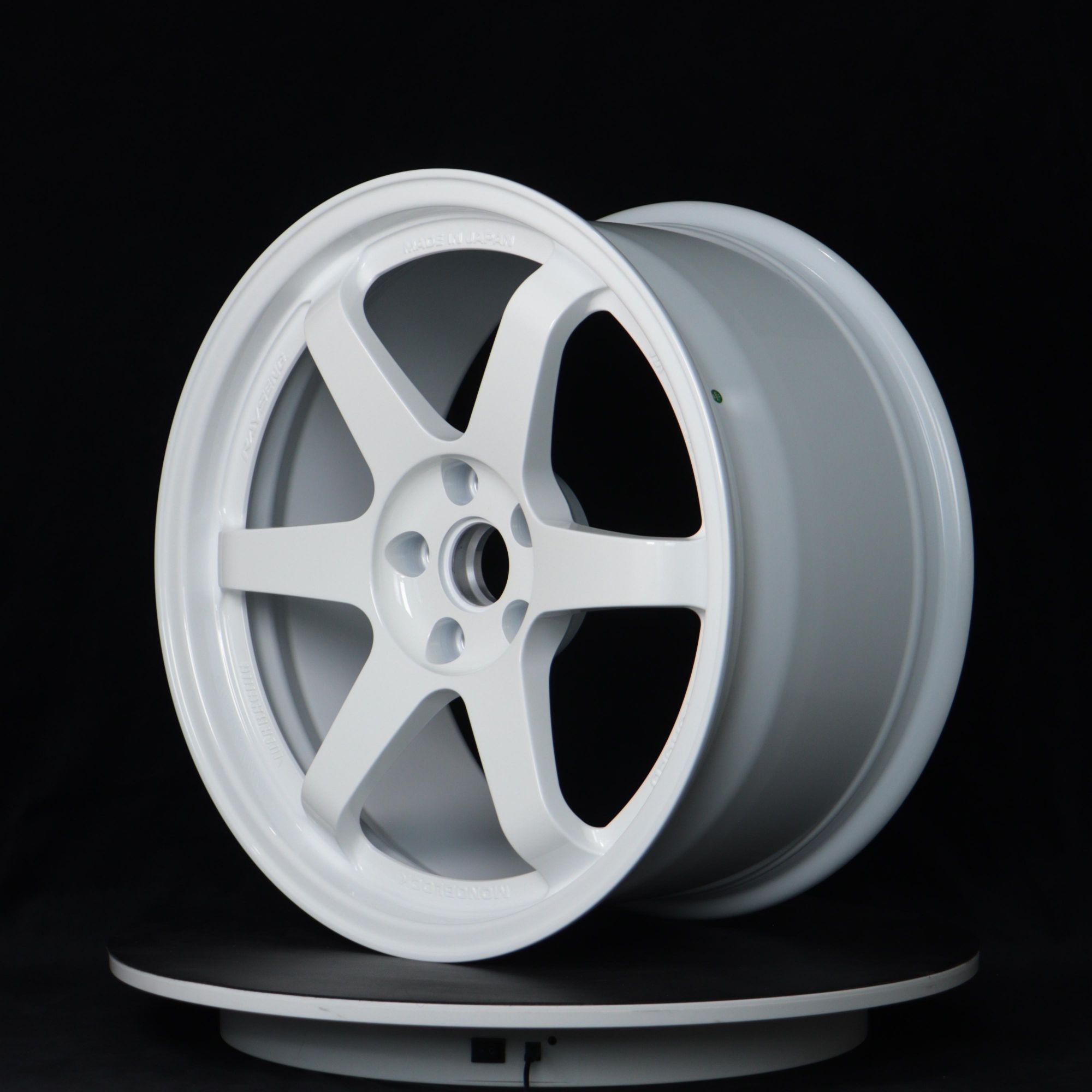 Lightweight explosion-proof forged wheels with bright white ceramic texture cheap